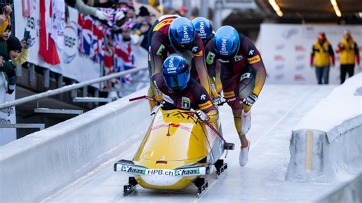 BR24Sport: Auf der Olympia-Bahn: Lochner schlägt Friedrich auch im Vierer-Bob