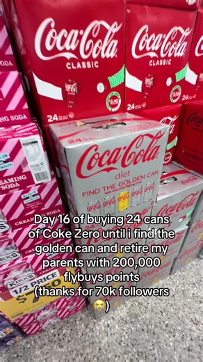 Hunting for the Golden Can of Coke Zero