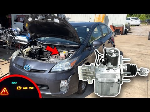 How to change Brake Actuator on 2010-2015 Prius (easiest way)