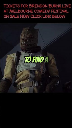 Bossk the bounty hunter roasts the Empire