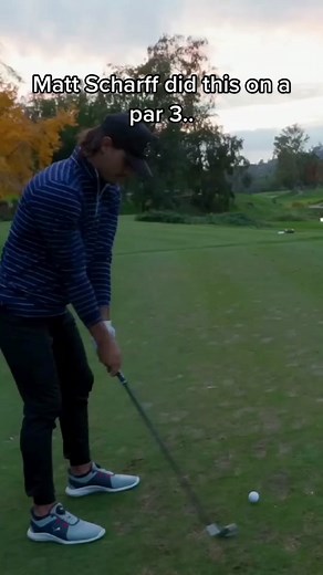 Matt Scharff's Incredible Par 3 Hole-In-One 🔥