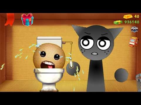 Gray Sprunki vs The Buddy in Guillotine | Kick The Buddy