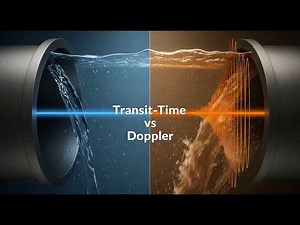 How Ultrasonic Flow Meters Measure Flow | Transit-Time & Doppler Principle