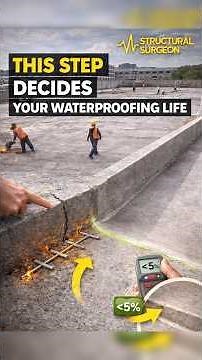 Why Surface Preparation Matters in Podium Slabs | Waterproofing Step-by-Step | Structural Surgeon