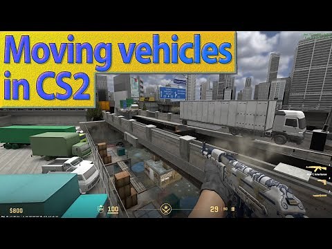 Moving Objects on Hammer, Counter Strike 2 Maps, Source 2 tutorial, train, truck, car or airplane.