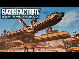 I build a GIANT EXCAVATOR in SATISFACTORY!