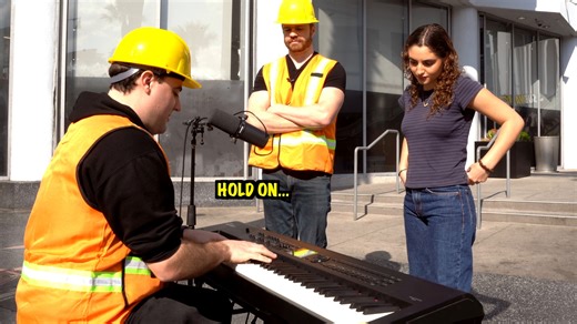 Undercover Pianists Compete For This Girl (WHO WILL WIN??) 😮❤ | Zach Evans