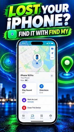How to Find a Lost iPhone Using Find My 📱