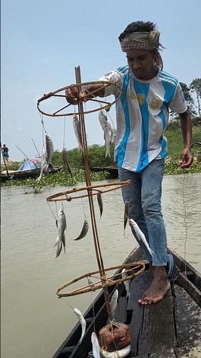 Many fish were caught using the new method #bait #fish #hook #fishingtutorial #fishing #fishinglife