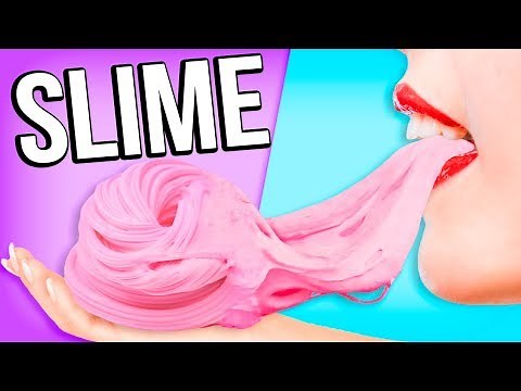 MAKE EDIBLE SLIME WITH JUST 2 INGREDIENTS!! - Belen Tutorials