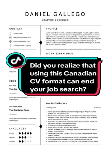 Unlock Job Search Success with the Canadian CV Format