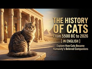 “The History of Cats: From 5500 BC to Today | How Cats Became Human Companions”