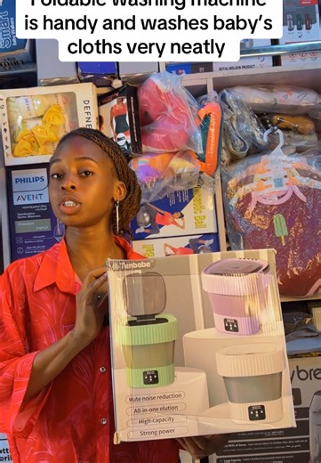 Foldable washing machine helps to wash your baby cloths very neat and it comes with a spinner. Available at the store for immediate delivery Capacity; 10liters #mothercarestoreinenugu #washingmachine #foldablewashingmachine