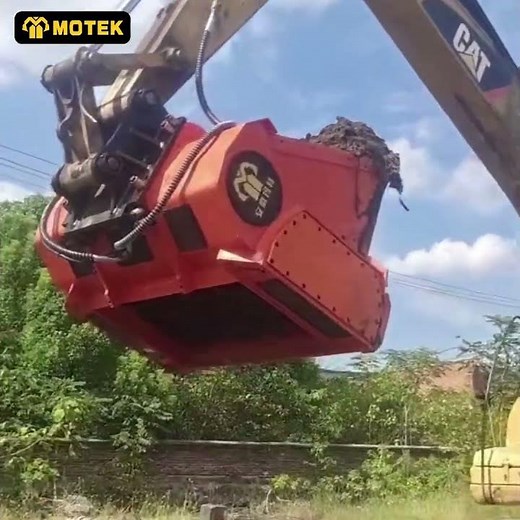 Why MOTEK screening bucket acts as a “refinery" ? #MOTEK #recycling #screeningbucket #screening
