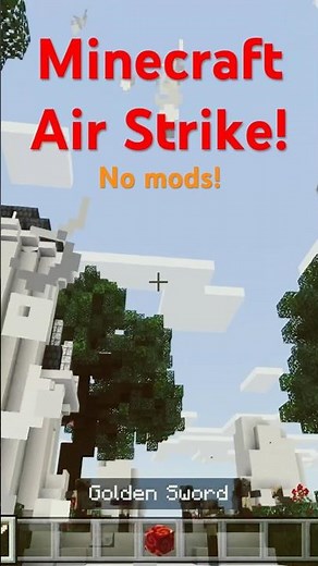 Create air strikes in Minecraft!
