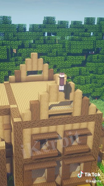 Minecraft Wooden House Tutorial - Part 3