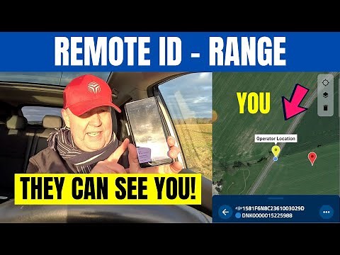 Remote ID Range 📍 How far AWAY can someone SPOT YOU with the Drone Scanner App 📍