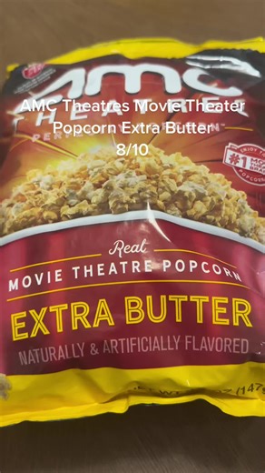 AMC Theatres Extra Butter Popcorn Review