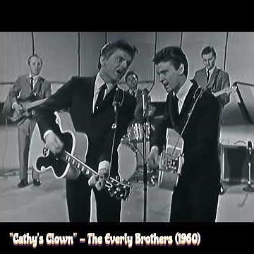 The Everly Brothers - "Cathy's Clown",#fun-music-videos,#60s-most-memorable-songs