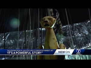 Backstage at The Lion King Musical