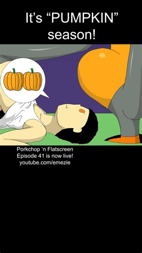 Emezie | You can only post this between Halloween and Thanksgiving. Mina Kim admires Mouse's Pumpkin "decorations" during the holiday season...... | Instagram