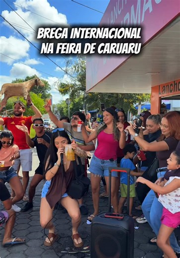 Brega internacional em Caruaru📍🗣️ #bregabregoso #videoviral