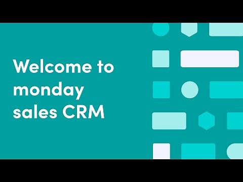 Welcome to monday sales CRM | monday.com