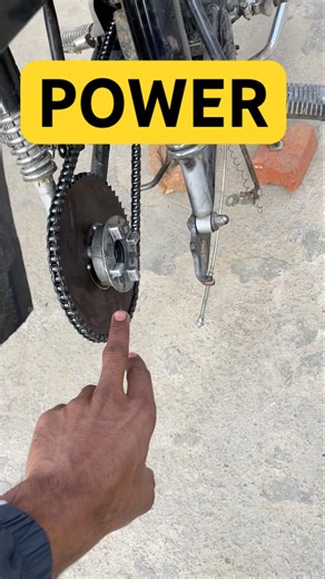 SPLENDOR BIG TOCHAN CHAINSAT POWER😱 #up15rockon #automobile #modificition #duke200 #experiment