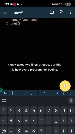 Print Your Name in Python 🔥 | Day 1