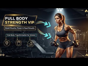 Full Body Strength Workout for Women | Build Muscle, Power & Real Results