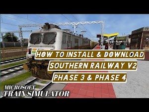 How to download & Install SRv2 route | phase 3 & phase 4 beta | Full installation | SR Rail Gaming
