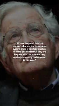 Noam Chomsky — Quotes on Power, Media, and Moral Responsibility (2)