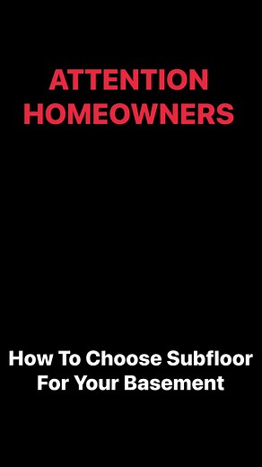 How to choose subfloor for your basement 🏠In-law Suite 🍷Wine Cellar📽Home Theatre🎱Man Cave🗄Home Office🏋️‍♀️Home Gym 📚Library🛌Spare Bedroom🛁Guest Bathroom For Quote & Consultation @ Direct Messages 📧 info@bcrdesignbuild.com📲 647-774-4589🌎 www.bcrdesignbuild.com🏦Get The Home You Deserve | Interest-Free Financing AvailableComplete Home Remodel Basement Remodel Kitchen Remodel Bathroom Remodel #basementremodel #basement #basementrenovation #basementideas #basementdesign #interiordesign #