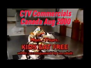 CTV - CKCO Kitchener Commercials Ontario Aug 2000 Vol.2