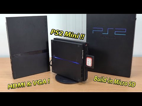 PS2 Sony Never Released ... Mini Edtion HDMI, MicroSD & More !