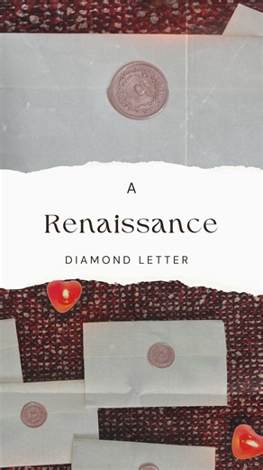 A Renaissance Diamond Letter 💠 #history #letterlocking #briennediamond #letters | Verse & Sip