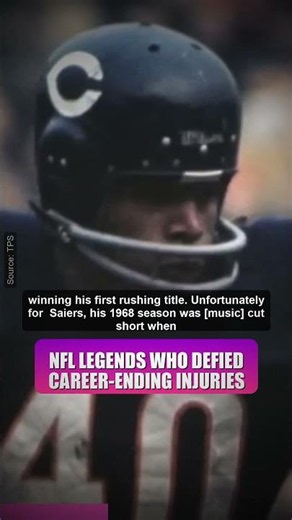 NFL Legends Who Defied Career-Ending Injuries