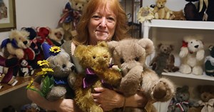 Air Force veteran from Waterford makes high-end teddy bears from mink coats