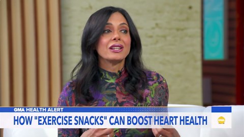 How 'exercise snacks' can boost health