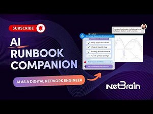 NetBrain 12.3: AI Runbook Companion Finds the QoS Root Cause