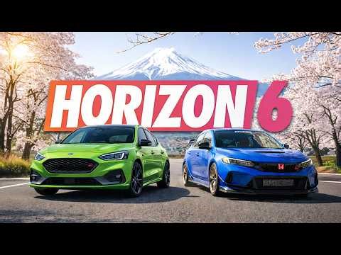 NEWEST CIVIC TYPE R AND FOCUS ST IN TOKYO 😍 FORZA HORIZON 6