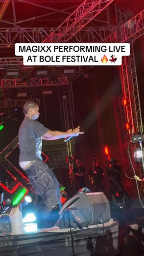 Magixx performance at Bole Festival Port Harcourt