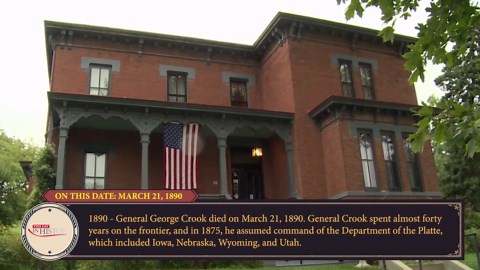 This Day in History - March 21: Gen. George Crook died