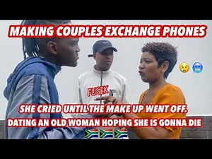 Making couples switching phones for 60sec 🥳( 🇿🇦SA EDITION )| new content |EPISODE 68 |