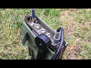 RF-10 (Takt 1) The Czechoslovak army manpack VHF radio review - part 1