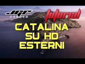 Mac OSX Catalina Installazione su HD Esterno Tutorial Ita