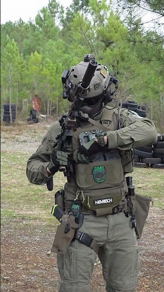 URGI MK16 Ready — Artic Chambers a Round and Steps Up 🔥 #Airsoft #GOATAirsoft #CQB