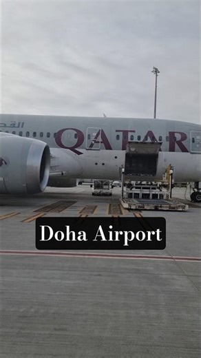 Shuttle Bus Journey at Doha Airport #airport #qatarairways