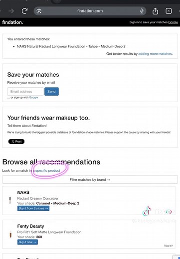 How to Use Findation.com to Match Your Foundation Shade