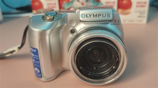 已出【188米】新收上来一台奥林巴斯SP510UZ数码相机CCD，今天仔细摆弄一下